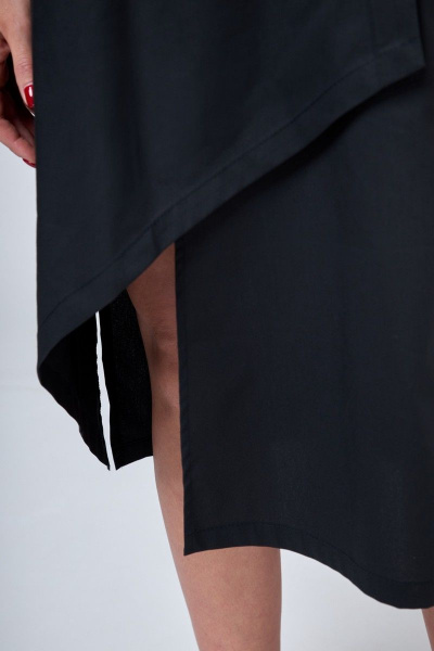 Платье Anelli 1228 черный - фото 5