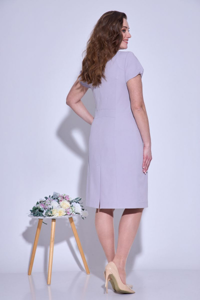 Платье Fortuna. Шан-Жан 475 светло-серый - фото 4