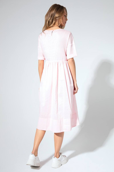 Платье LaVeLa L1828 розовый - фото 2
