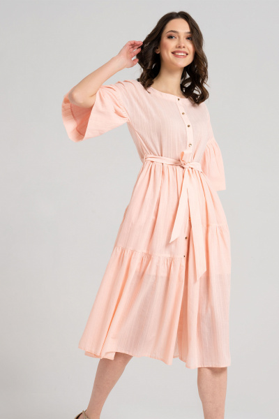 Платье Панда 46780w светло-розовый - фото 2