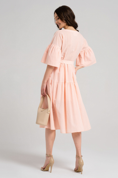 Платье Панда 46780w светло-розовый - фото 3