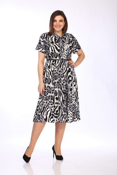 Платье Lady Style Classic 2530 серый_тигр - фото 1