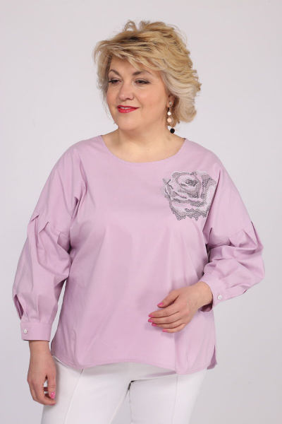 Блуза Djerza 0109 розовый - фото 1