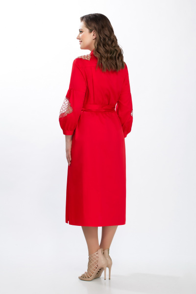 Платье Prestige 3648 красный - фото 3