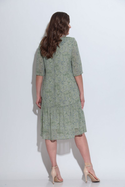 Платье Fortuna. Шан-Жан 669 св.зелень - фото 4