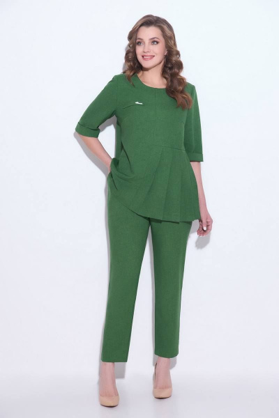 Блуза, брюки Koketka i K 928-1 зеленый - фото 2