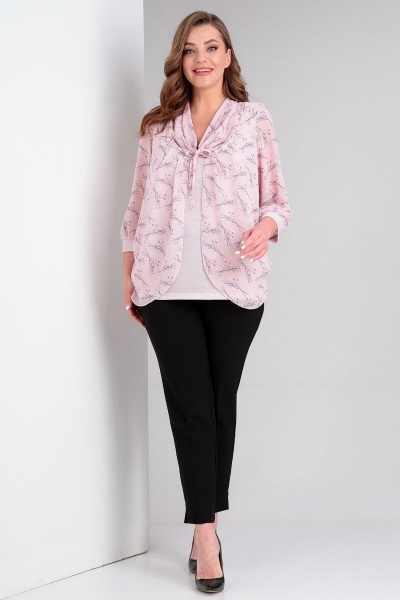 Блуза Таир-Гранд 62296 розовый - фото 6