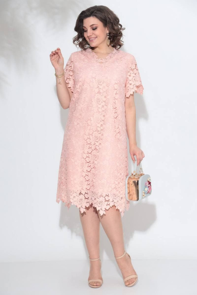 Платье Romanovich Style 1-2352 розовые_тона - фото 3