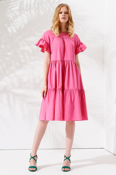 Платье Панда 89580w розовый - фото 1