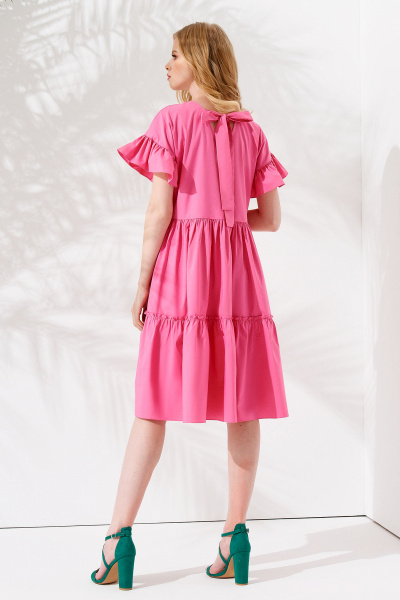 Платье Панда 89580w розовый - фото 2