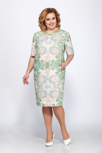 Платье LaKona 1193 нежно-зеленый - фото 1