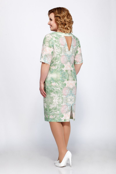 Платье LaKona 1193 нежно-зеленый - фото 2