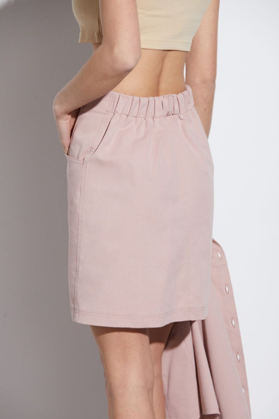 Жакет, юбка Andrea Fashion AF-159 розовый - фото 2