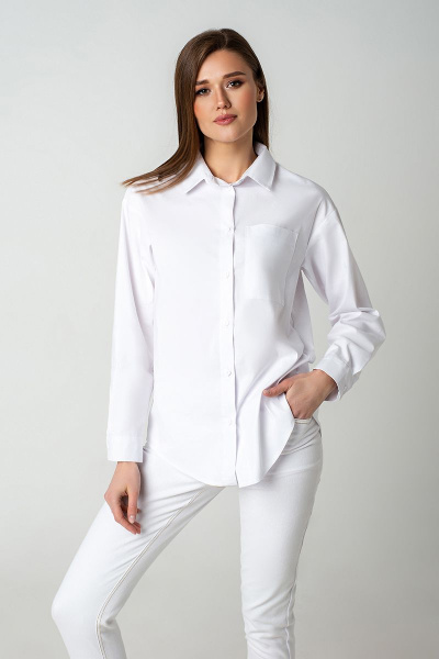 Блуза MARIKA 455 белый - фото 1