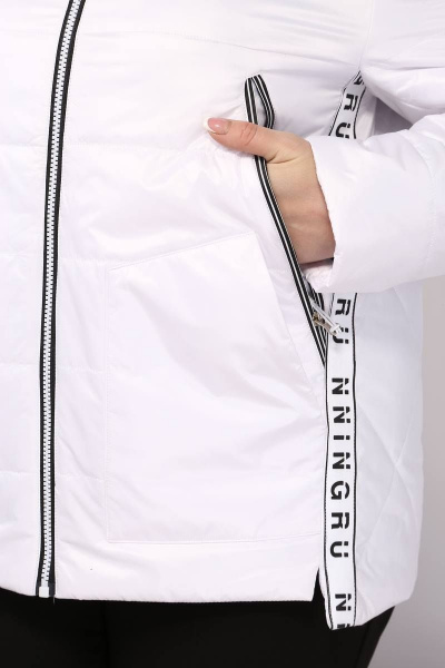 Куртка Shetti 2075-1 белый+черный - фото 9