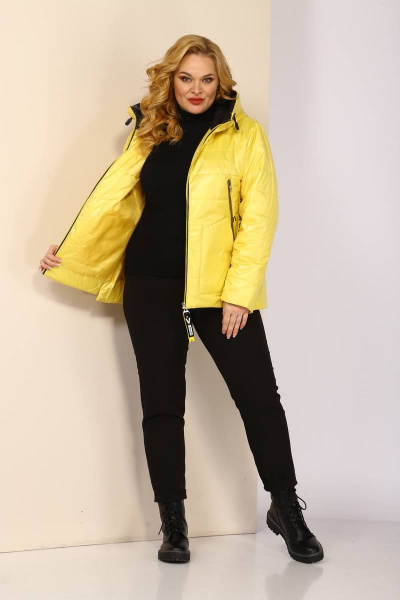 Куртка Shetti 2075-1 желтый - фото 4