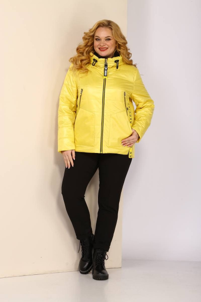 Куртка Shetti 2075-1 желтый - фото 3