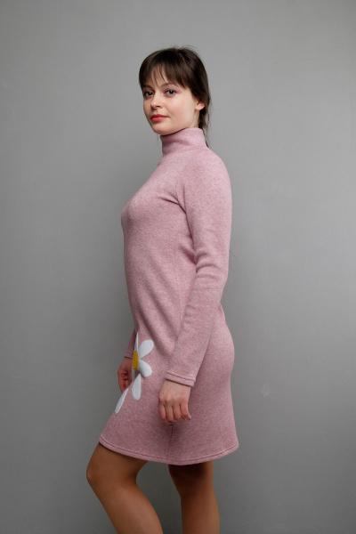 Платье Mita ЖМ982 розовый - фото 3
