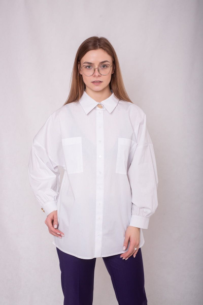 Блуза АСВ 1250.1 белый - фото 1