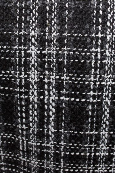 Пальто Legend Style G-008 черный-серый - фото 5