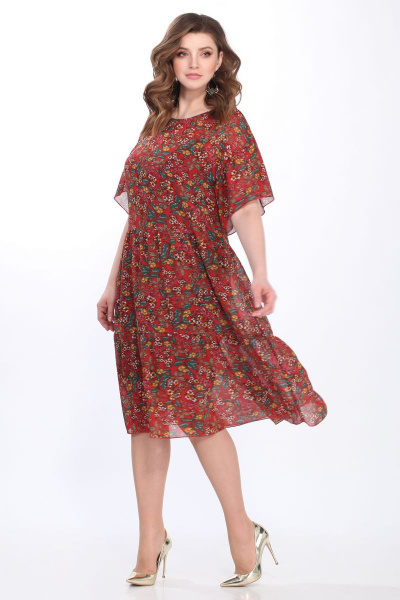 Платье Matini 1.1300 красный - фото 1