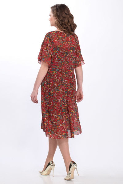Платье Matini 1.1300 красный - фото 3