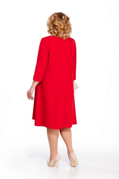 Платье Pretty 863 красный - фото 2