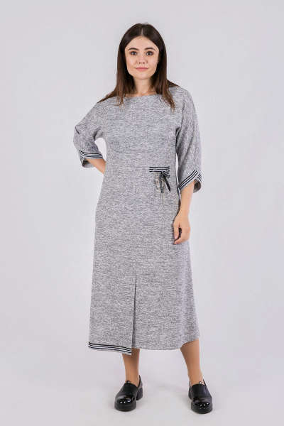 Платье Daloria 1417 серый - фото 1