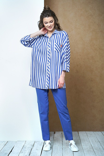 Блуза, брюки Fantazia Mod 3414 - фото 1