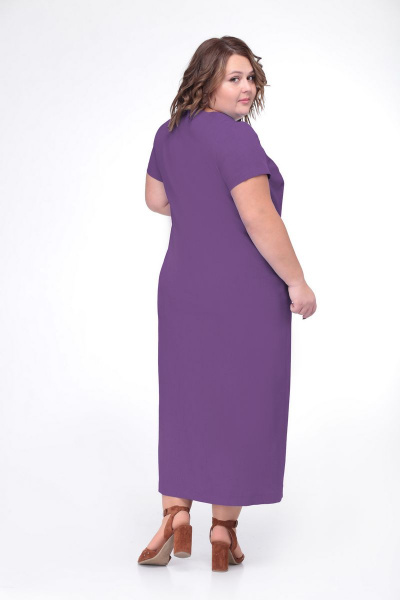 Платье Belinga 1012 фиолет - фото 2