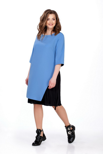 Платье TEZA 129 голубой - фото 1
