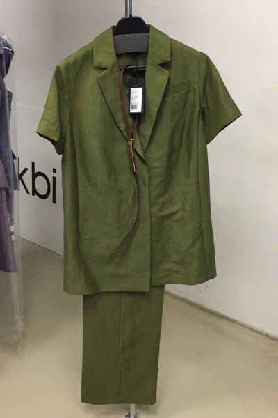 Блуза, брюки Favorini 22464 зеленый - фото 2
