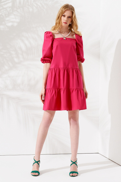 Платье Панда 86783w розовый - фото 1