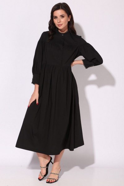 Платье Faufilure С1241 черный - фото 2