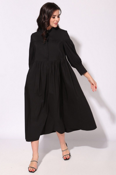 Платье Faufilure С1241 черный - фото 1