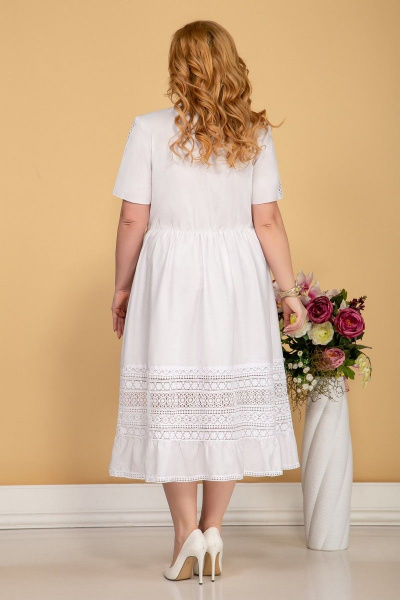 Платье Aira Style 834 белый - фото 2