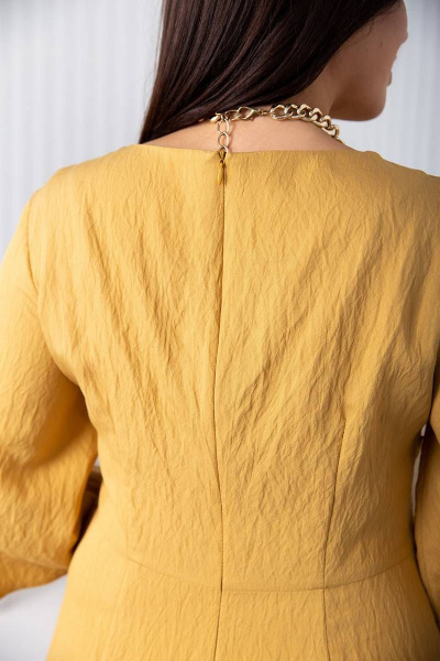 Платье Daloria 1810 желтый - фото 7