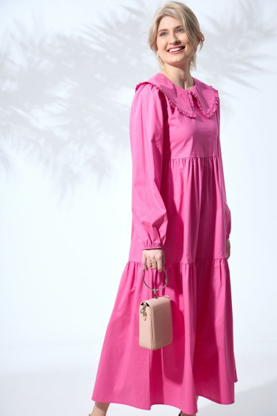 Платье KOKOdea 211580 розовый - фото 2
