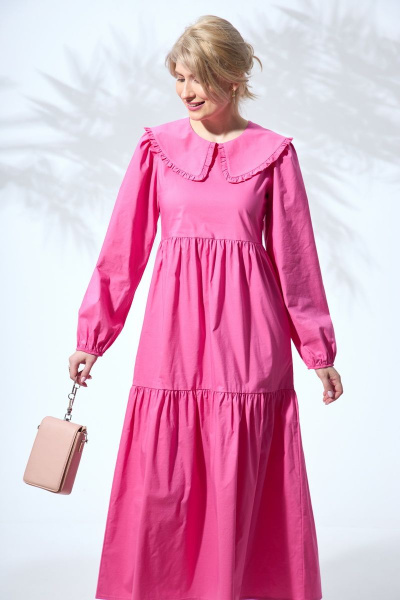 Платье KOKOdea 211580 розовый - фото 3