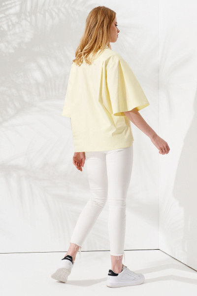 Блуза Панда 97840w желтый - фото 2
