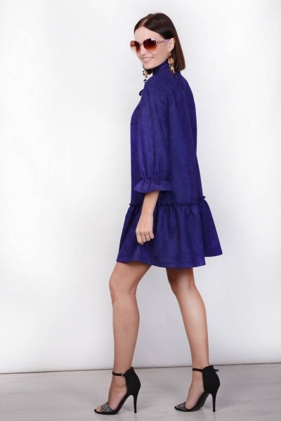 Платье PATRICIA by La Cafe NY15228 фиолетовый - фото 3
