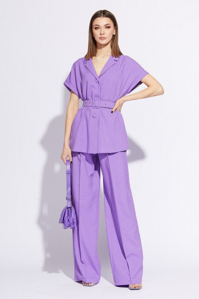 Блуза, брюки EOLA 2208 фиолетовый - фото 2