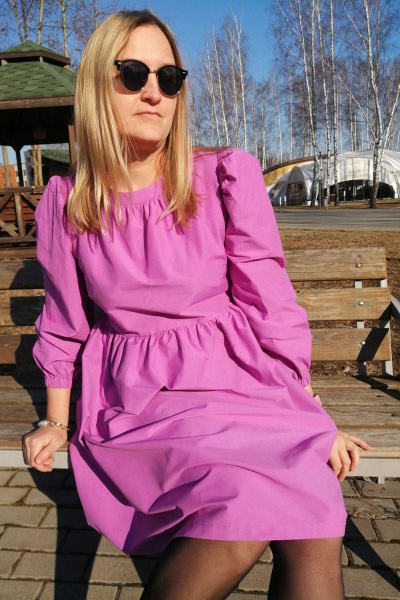 Платье FS - Viasna 5017 розовый - фото 2