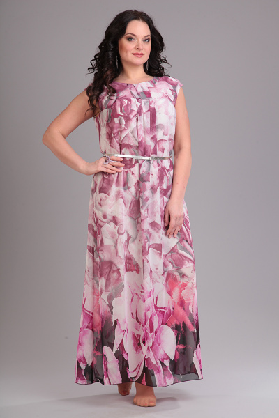 Платье Djerza 1339 роз - фото 1