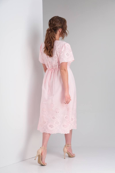 Платье TVIN 8149 розовый - фото 3