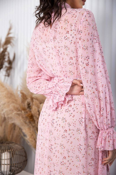 Платье Daloria 1844 розовый - фото 4