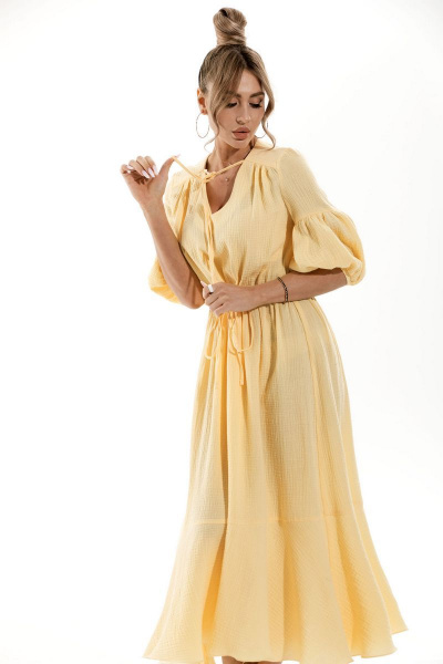 Платье Golden Valley 4830 желтый - фото 2