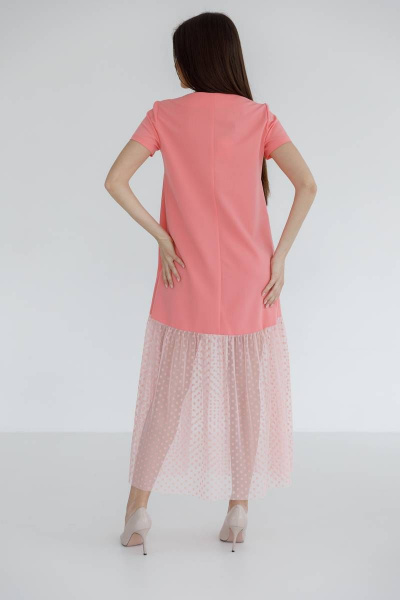 Платье Ivera 1036 розовый - фото 2