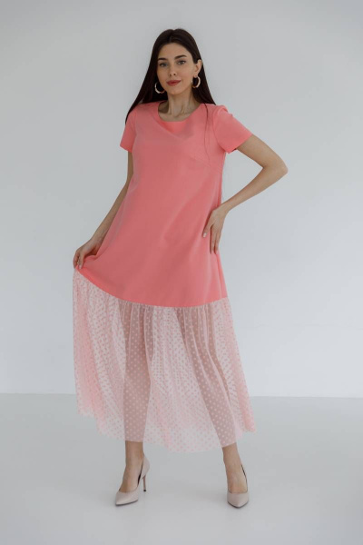 Платье Ivera 1036 розовый - фото 4