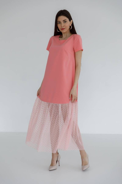 Платье Ivera 1036 розовый - фото 3